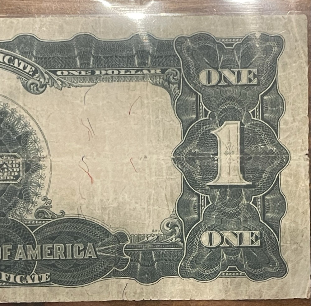 1899 One Dollar Large Size Silver Certificate Black Eagle