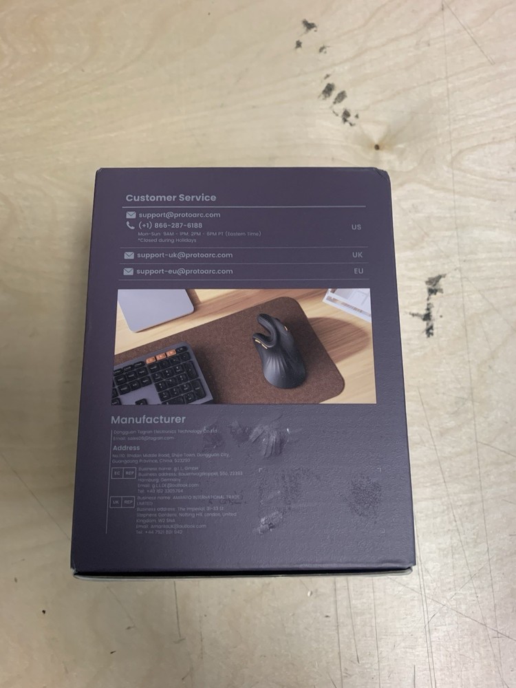 EM11 NL Rechargeable Multi- Device Ergonomic Vertical Mouse