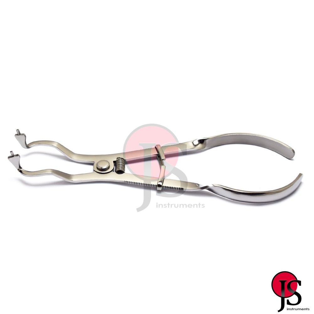 Endodontics Light Ivory Clamp Forceps Separating Restorative Rubber Dam Dentist