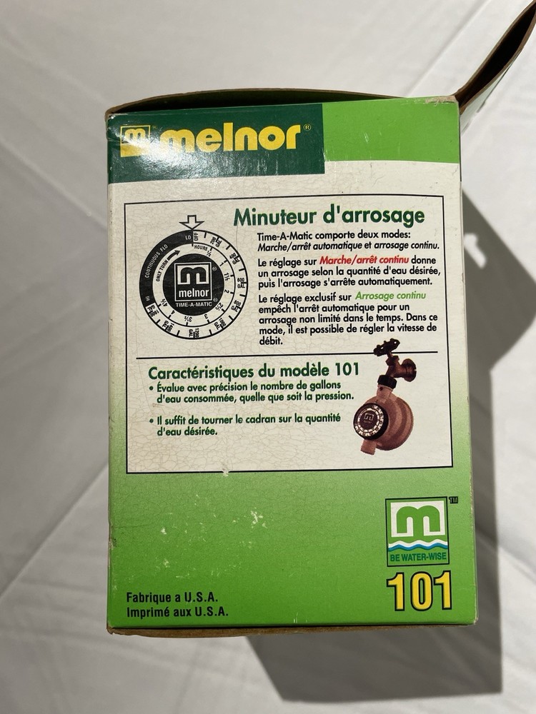 Melnor Model 101 Time-A-Matic Automatic Water Timer