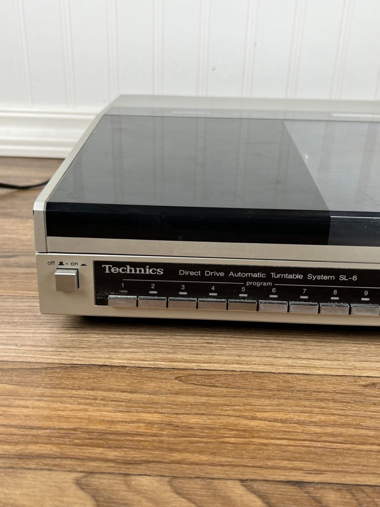 Technics SL-6 Direct Drive Automatic Turntable System Record player READ