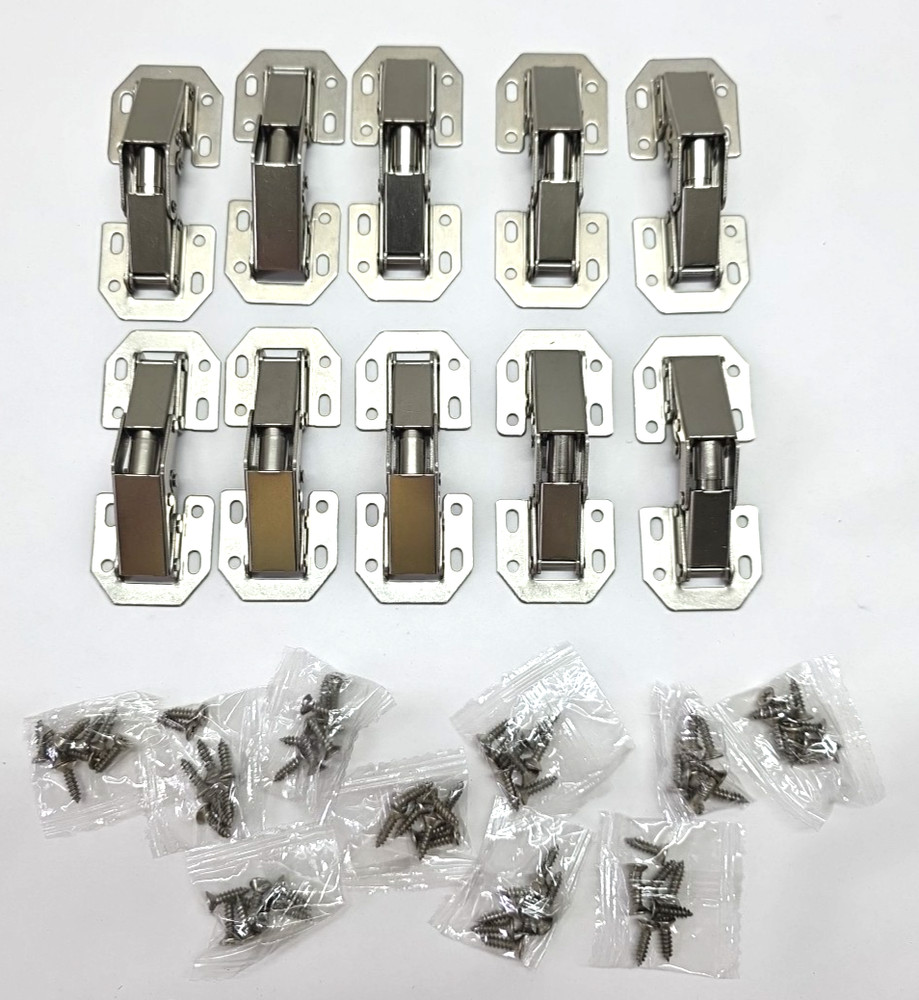 10 Pack Non-Mortise Concealed Spring Hinge - H01068C-UC-C