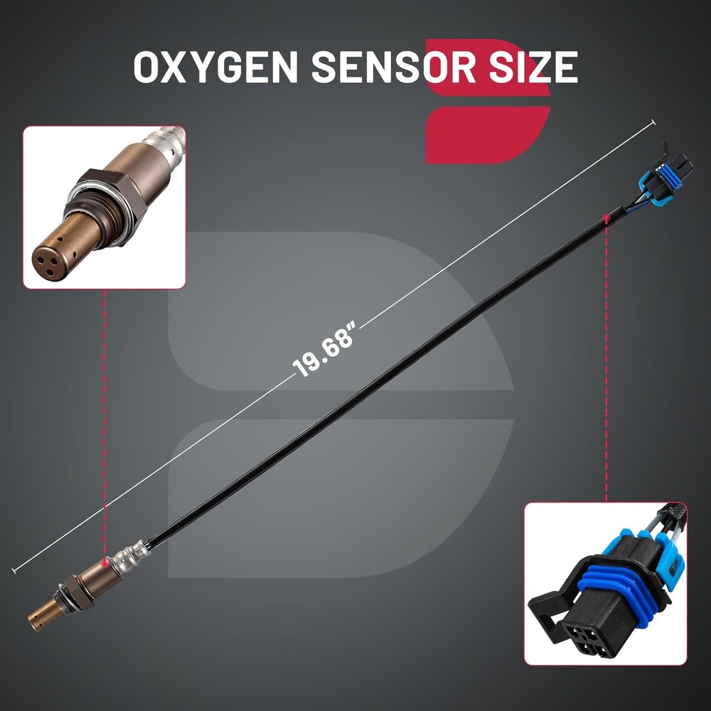 O2 Oxygen Sensor Upstream Downstream, Compatible with Chevy, Compatible with