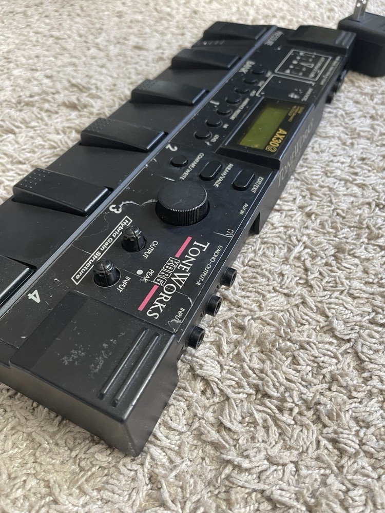 ✨Korg ToneWorks AX30G✨ Multi Effects Pedal W/PSU Working!