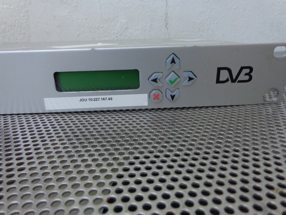 International Datacasting SR2000pro SuperFlex DVB Satellite Audio Appliance