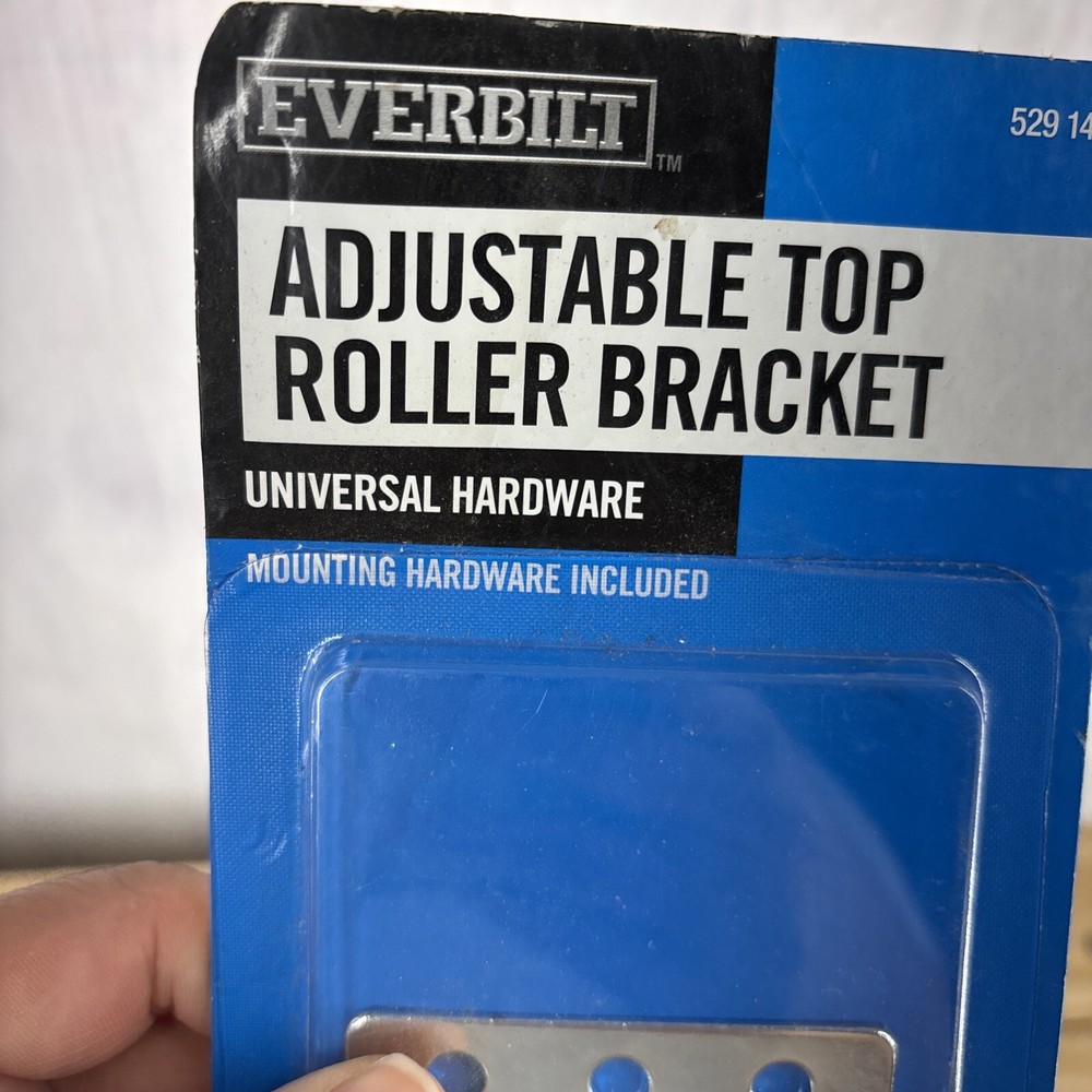 Everbilt Adjustable Top Roller Bracket Universal Garage Door
