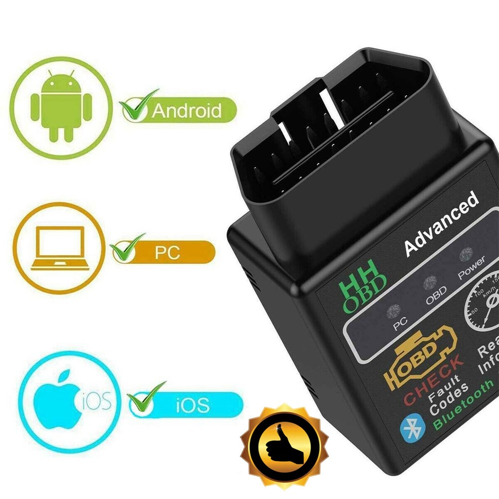 Car Bluetooth Code Scanner Reader ELM 327 Automotive Diagnostic Tool OBDII