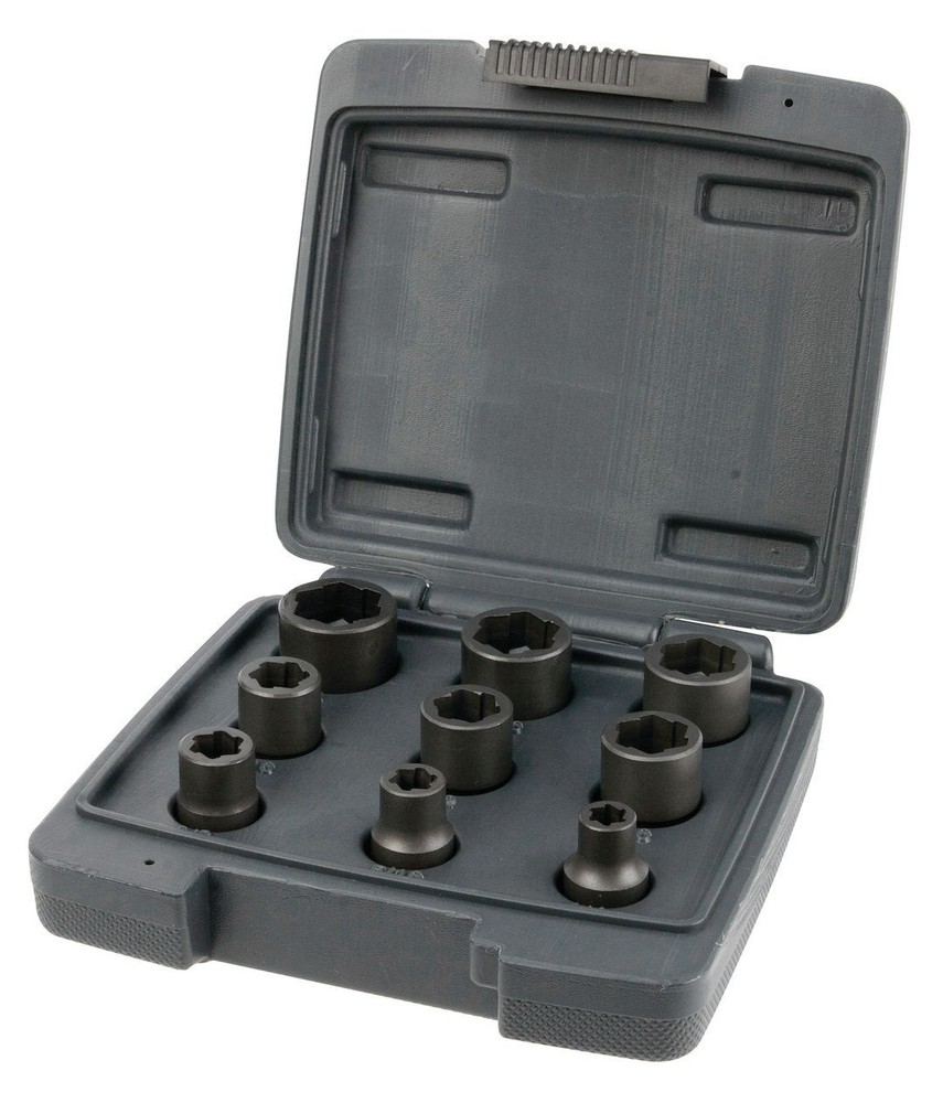 PERFORMANCE TOOL W38916 9PC 3/8' DR SAE BOLT EXTRACTOR