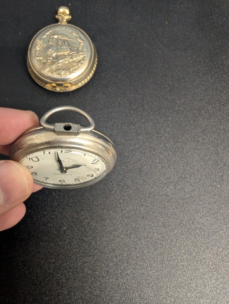 Westclox Pocket Watches (2) - See Description
