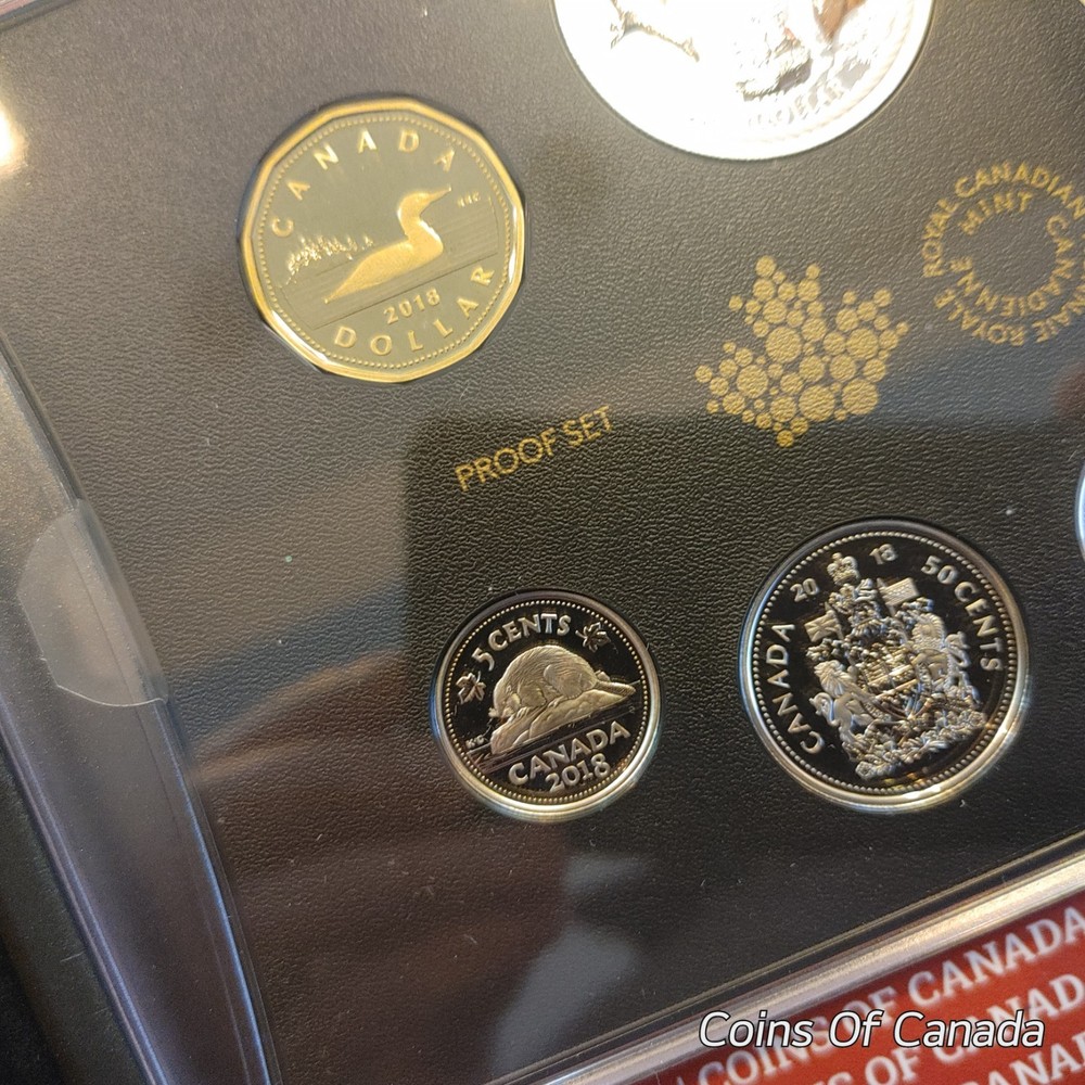 2018 Canada Special Edition Colored Silver Dollar Proof Set #coinsofcanada