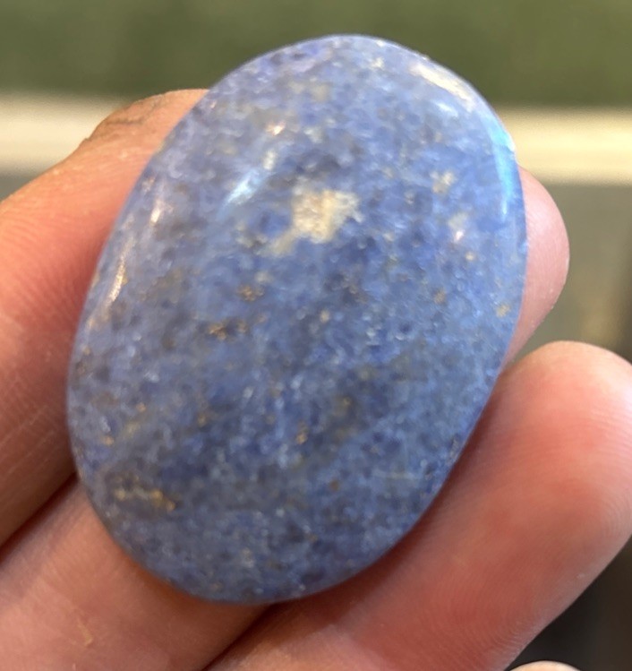 Dumortierite Worry Stone