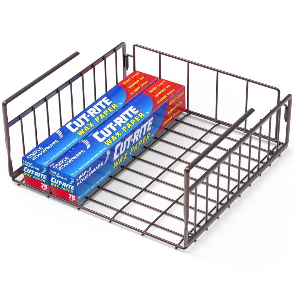 Under Shelf Basket, Bronze