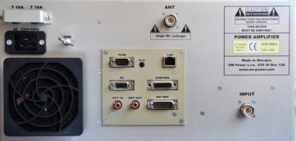 Ham Radio Amplifier OM Power 2000A+