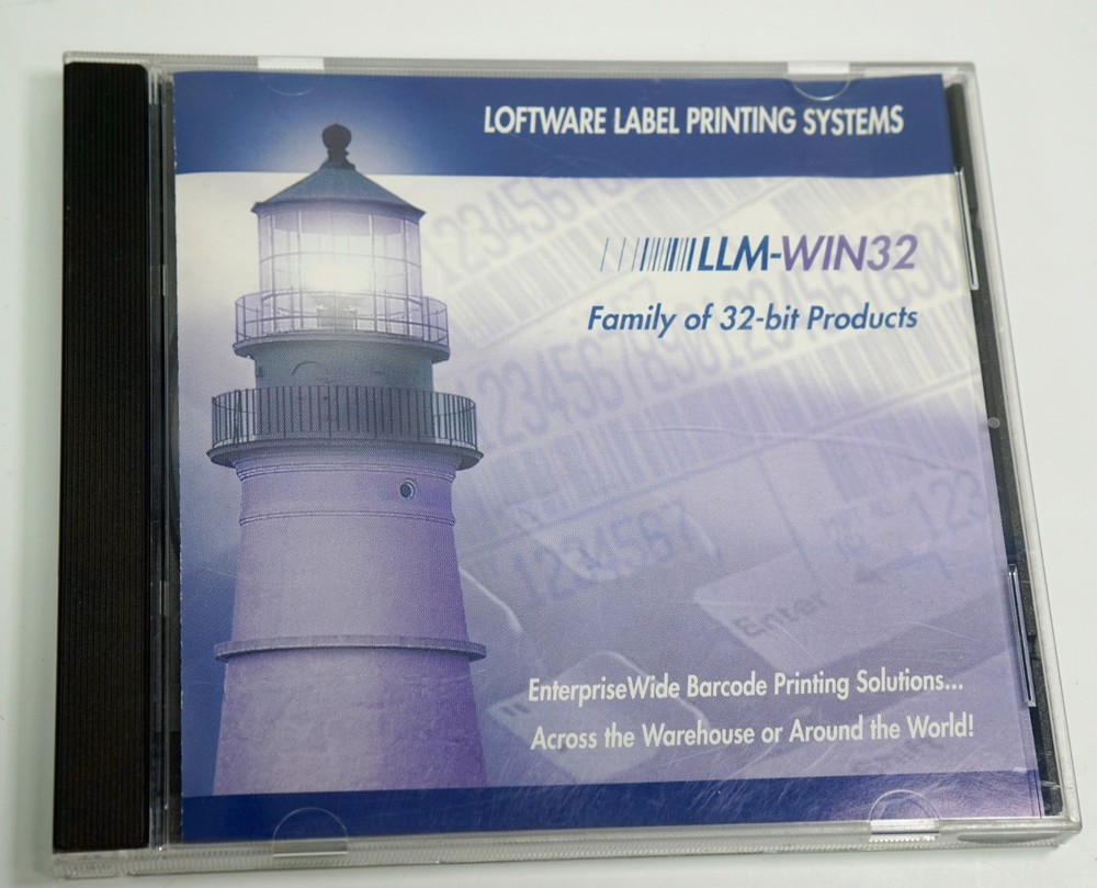 LOFTWARE Label Manager LLM-WIN32PDE/NT Pro Barcode Printing Software CD 3.4.2.3