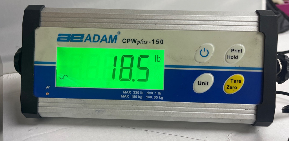 Adam Equipment CPWplus 150M Floor Scale Max 330lb
