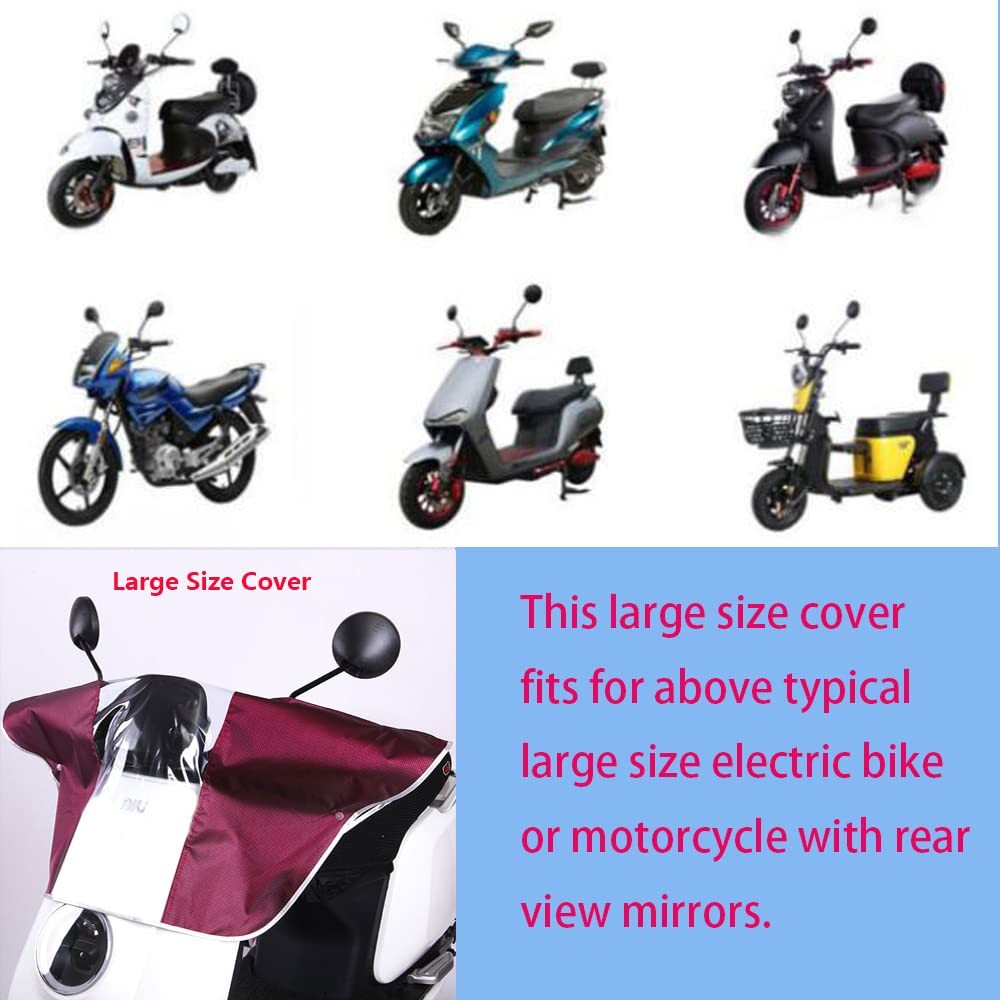 LU2000 Mobility Scooter Control Panel Cover, Tiller Waterproof Panels Case, E...