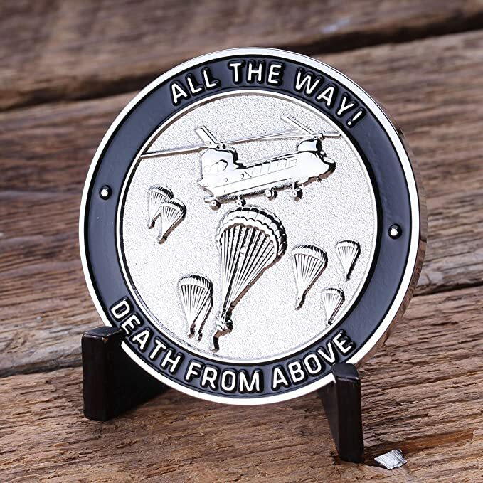 82nd U.S. Army Airborne Challenge Coin