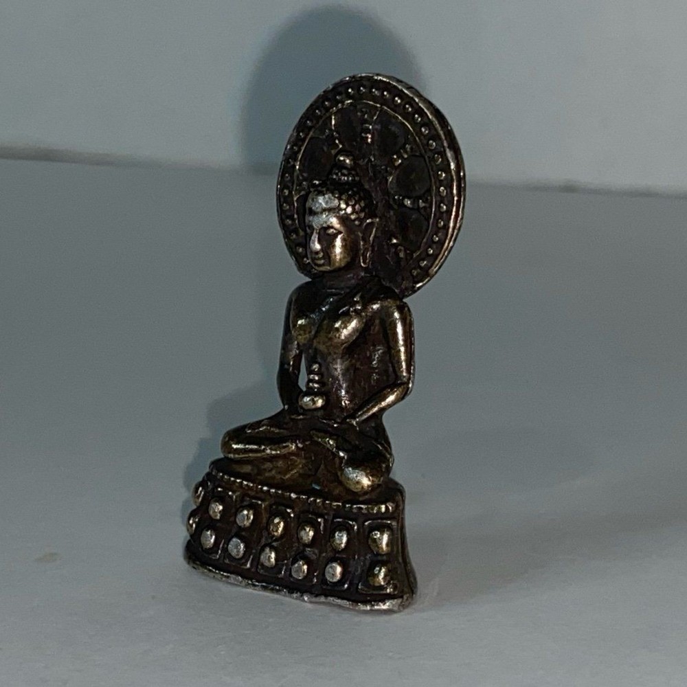 Brass Buddha Statue / Figure Handmade 2 inch