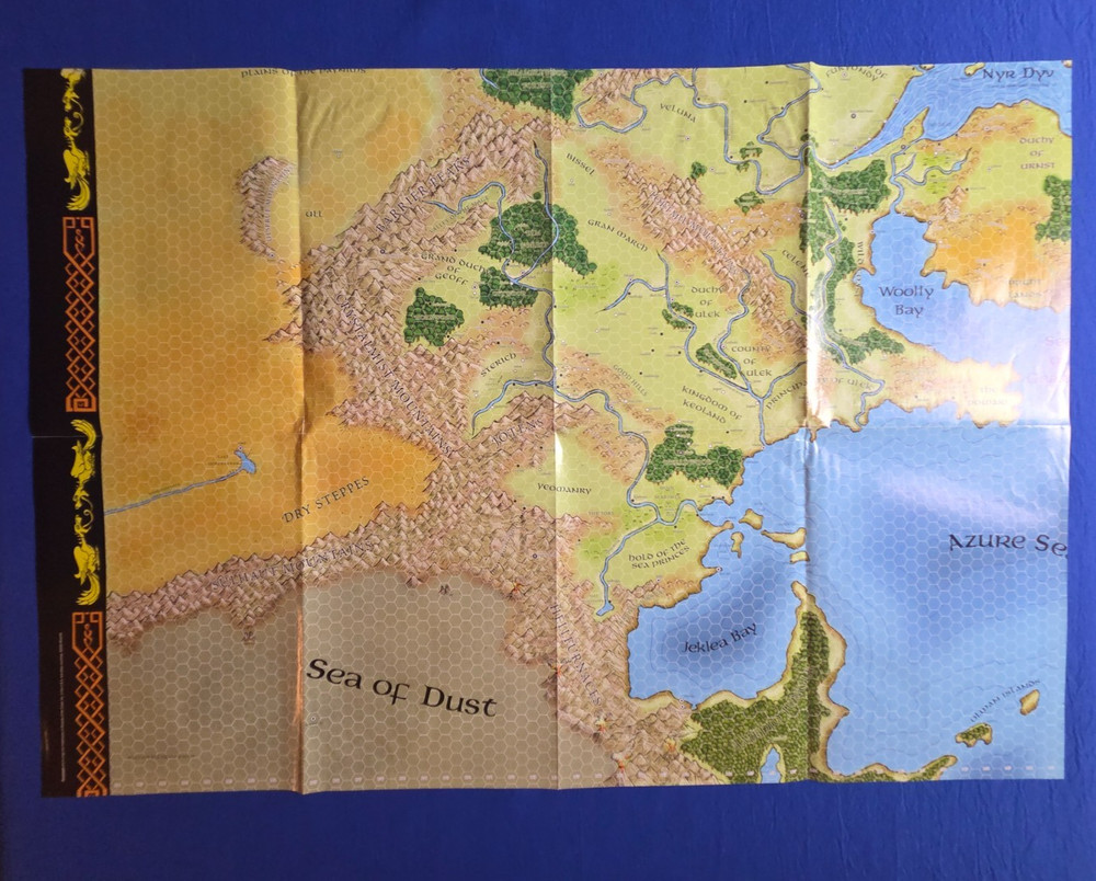Greyhawk Poster Map (Lower Left)