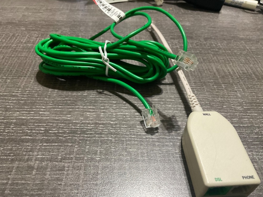 Pace Americas DSL Filter Single Line DSL Cable Modem PC internet Phone LFT4 1 GB