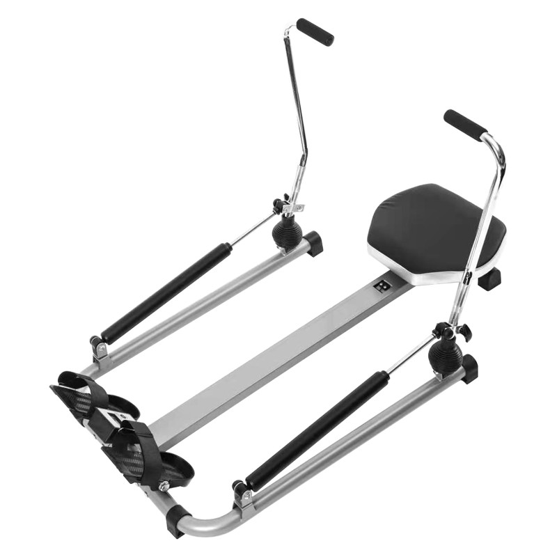 🚀Home Gym Adjustable Exercise Rowing Machine Rower Double Hydraulic Resistance