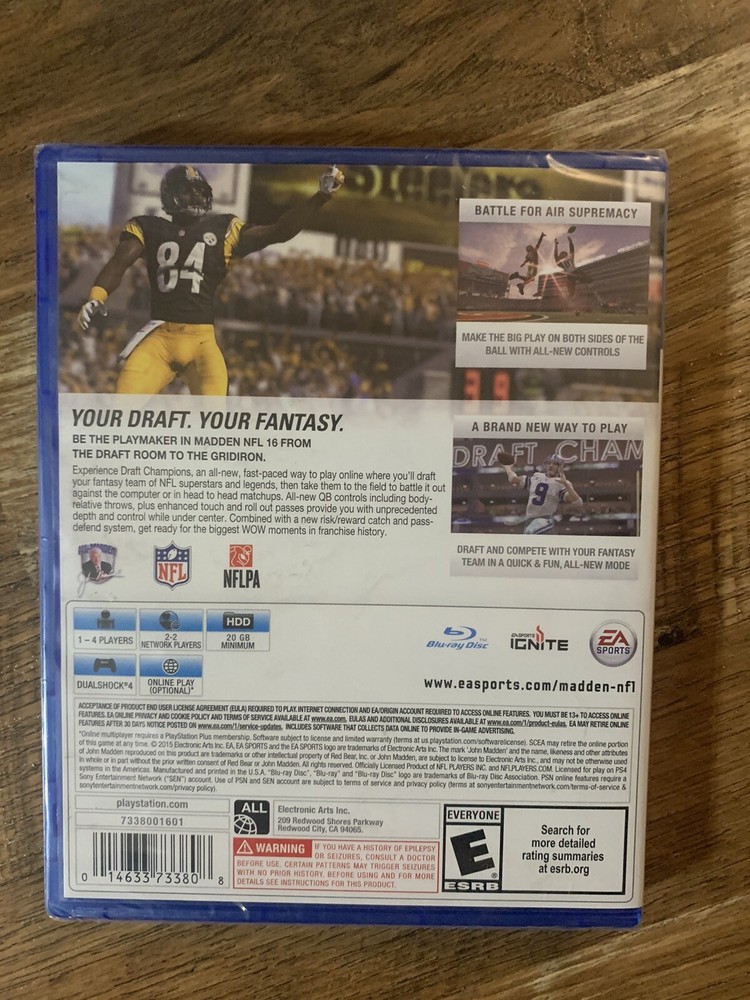 Madden NFL 16 for PS4