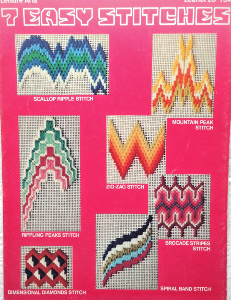 Teach Yourself Bargello L:eaflet 26