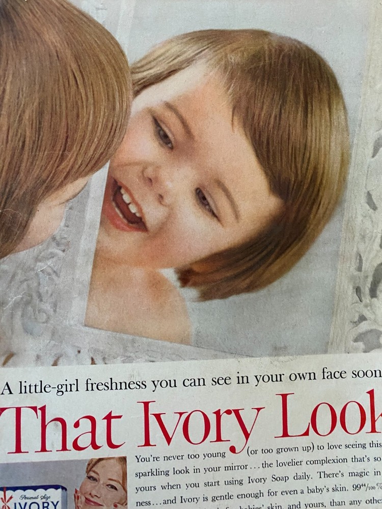 Ivory Soap, Full Page Vintage Print Ad
