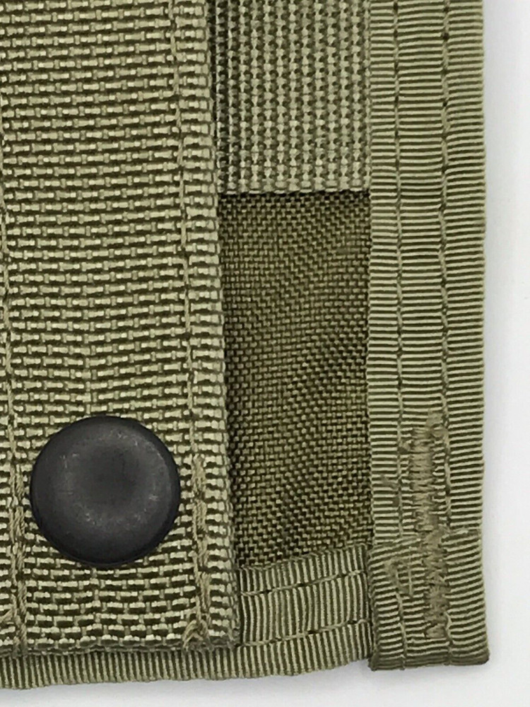 Horizontal Pouch Adapter USGI MOLLE Khaki NOS