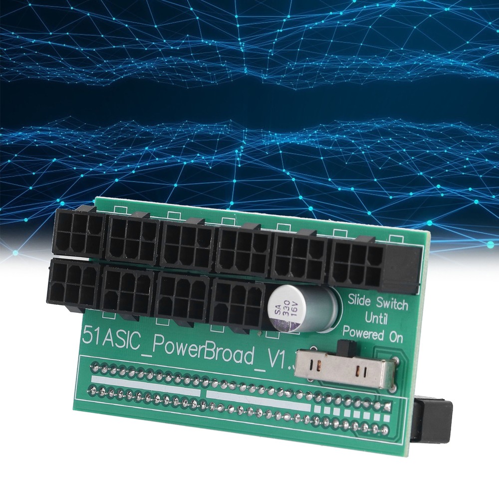 Power Adapter Board 6 Pin Universal Server Power Supply Breakout Converter