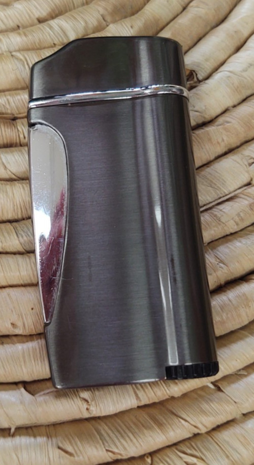 Xikar Tabletop Lighter Silver - Xi-503 Exec Lighter - Boxed