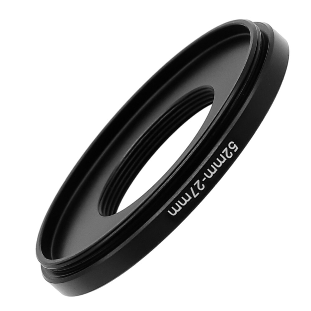 52-27mm Step-Down Ring Filter Ring UV/ND/CPL GND Lens Adapter Filter Ring