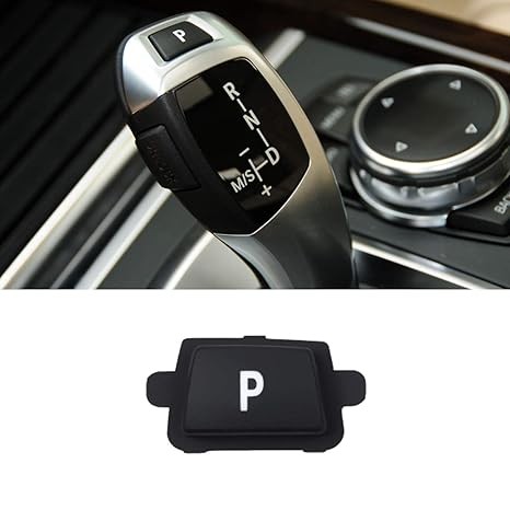 Compatible with Gear Shift P Button, Gear Shift Knob Lever Parking Button Cover