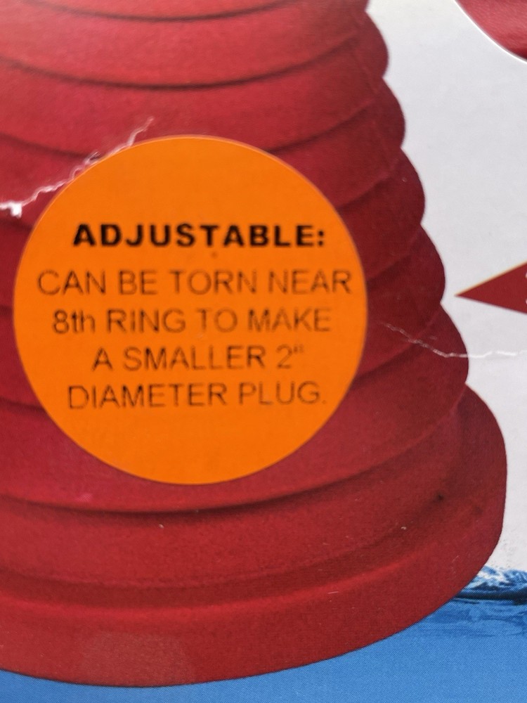 Forespar Form Fitting Emergency Plug Sta-Plug 150110 (self 2)