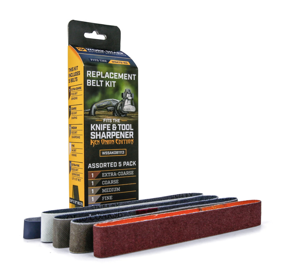 Work Sharp Ken Onion Edition Replacement Belt Kit WSSAKO81113