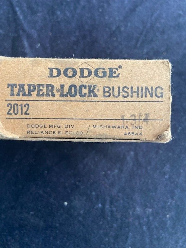 Dodge Taper Lock Bushing 1 3/4