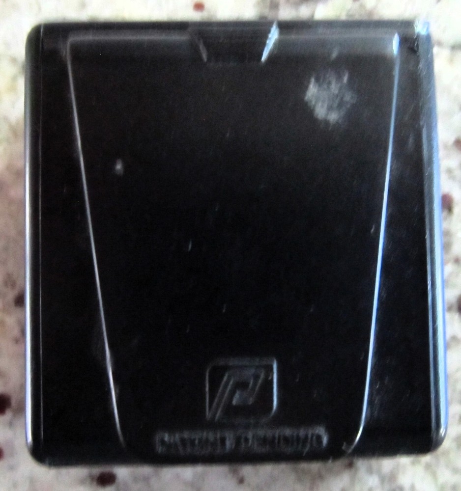 Vintage Precise Black Running & Jogging Electronic Pedometer (uses 386 battery)