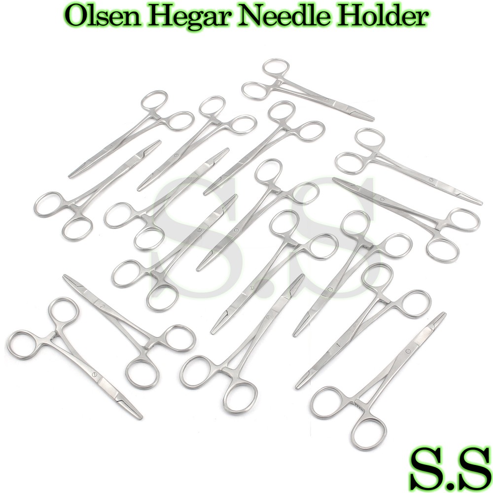 50 OLSEN HEGAR NEEDLE HOLDER 5.5" SURGICAL INSTRUMENTS