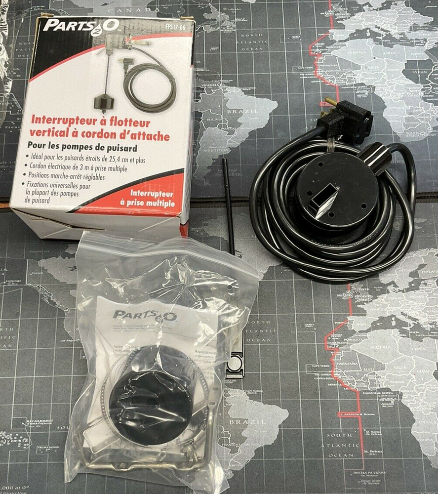 Pentair Submersible Vertical Pump Switch FPS17-66