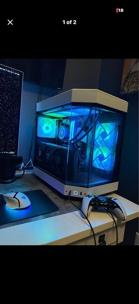 HYTE Y60 PC Computer Case - Panda Colorway