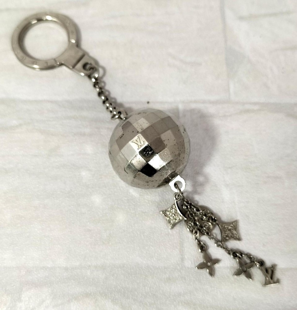 Louis Vuitton Portocle Glitter Keychain