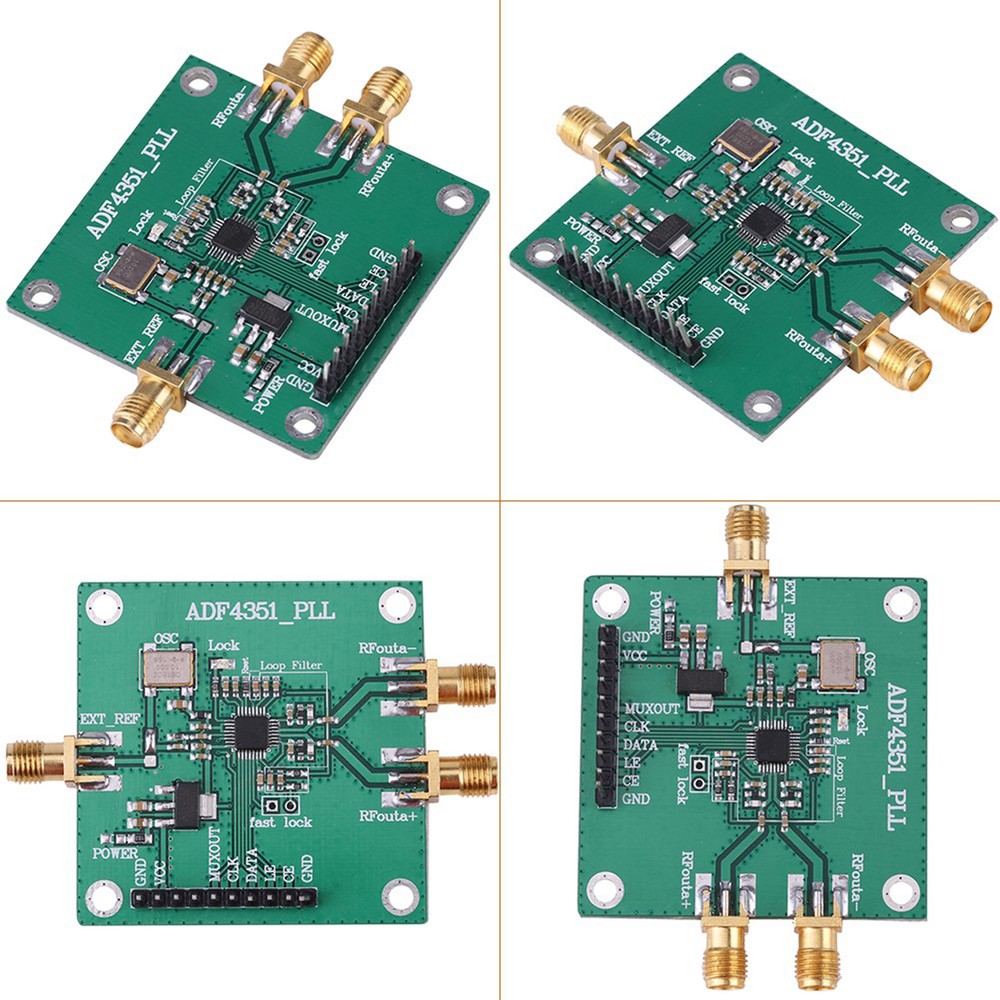 ADF4351 35M-4.4GHz RF Source Sweep Frequency Generator 4-9V (5VDC)