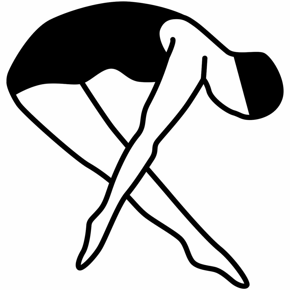 Diver Art Rubber Stamp