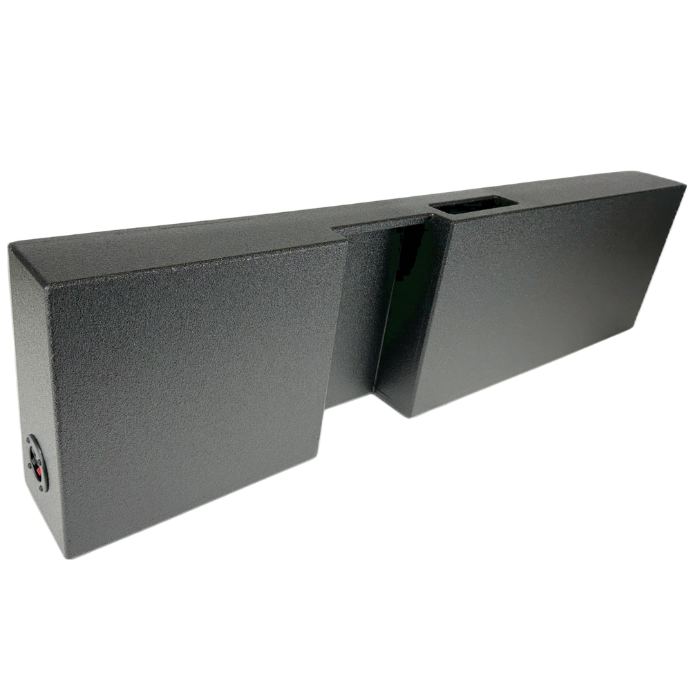 Sub Woofer Box Chevy Silverado 07-18 Single Regular Cab 2x12 Woofers Ported