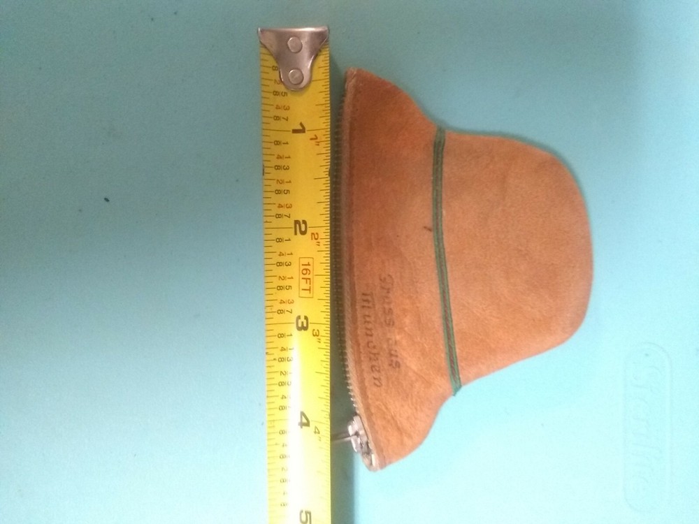 Gross Aus Munchen Small Leather Hat Coin Purse