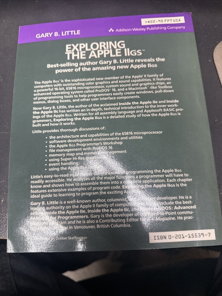 Exploring The Apple IIGS by Gary B. Little