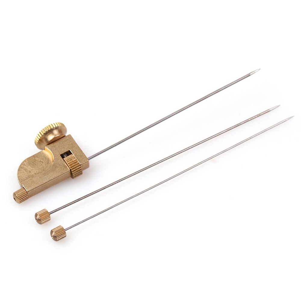 Tube Fly Tool with 3 Different Sizes Pins Handmade Copper