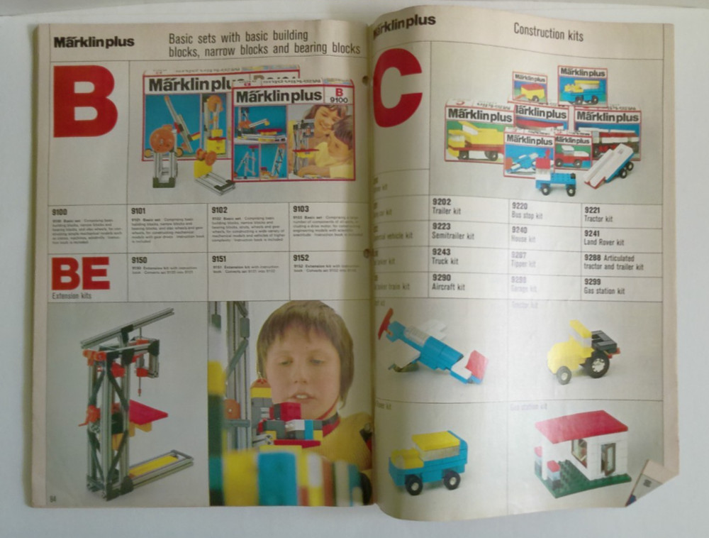 Vintage Marklin 1973 E Catalog