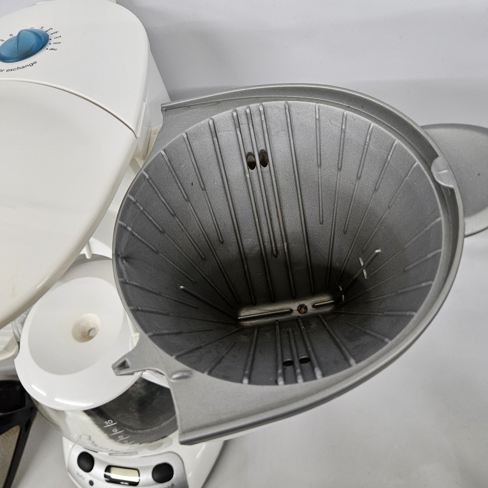 Braun White 10 Cup Coffee Maker Type 3105 Programable Tested Working - Czech Rep