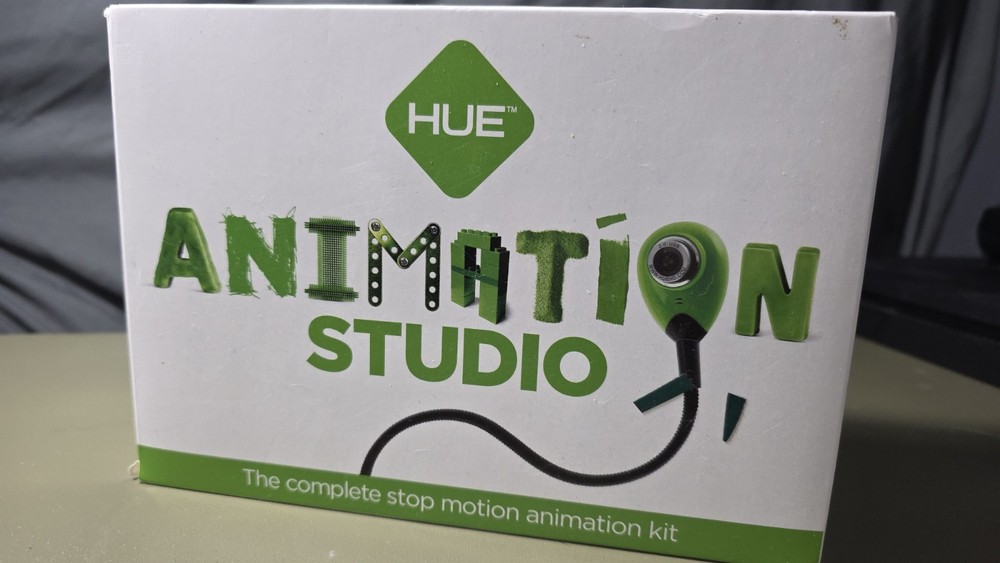 HUE Animation Studio Stop Motion Kit USB Camera Software & Book Complete